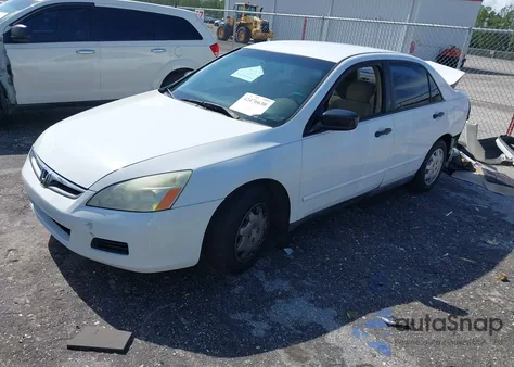 2007 Honda Accord 2.4 Vp from USA, damaged, VIN 1HGCM56197A023877